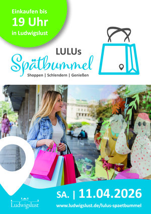 Bild vergr&ouml;&szlig;ern: Plakat A3_LULUs Sp&auml;tbummel_11.04.2026