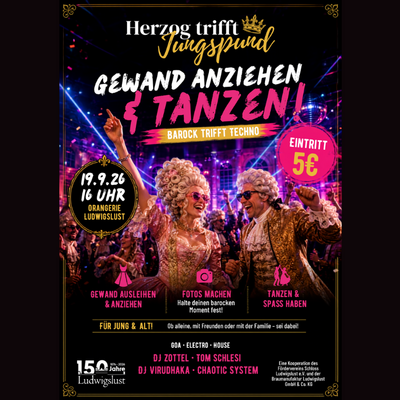 Bild vergr&ouml;&szlig;ern: Herzog trifft Jungspund Plakat
