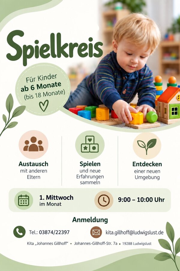 Bild vergr&ouml;&szlig;ern: Flyer Spielkreis