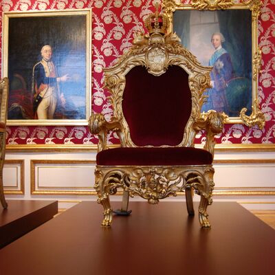 Bild vergr&ouml;&szlig;ern: Im Audienzzimmer